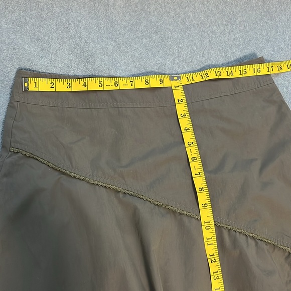 Woodland Fairy Embroidered Midi Skirt Large Lace Cottage Gypsy Artsy Modest Boho - Picture 5 of 10